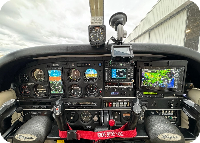 N2897M Aircraft View 2